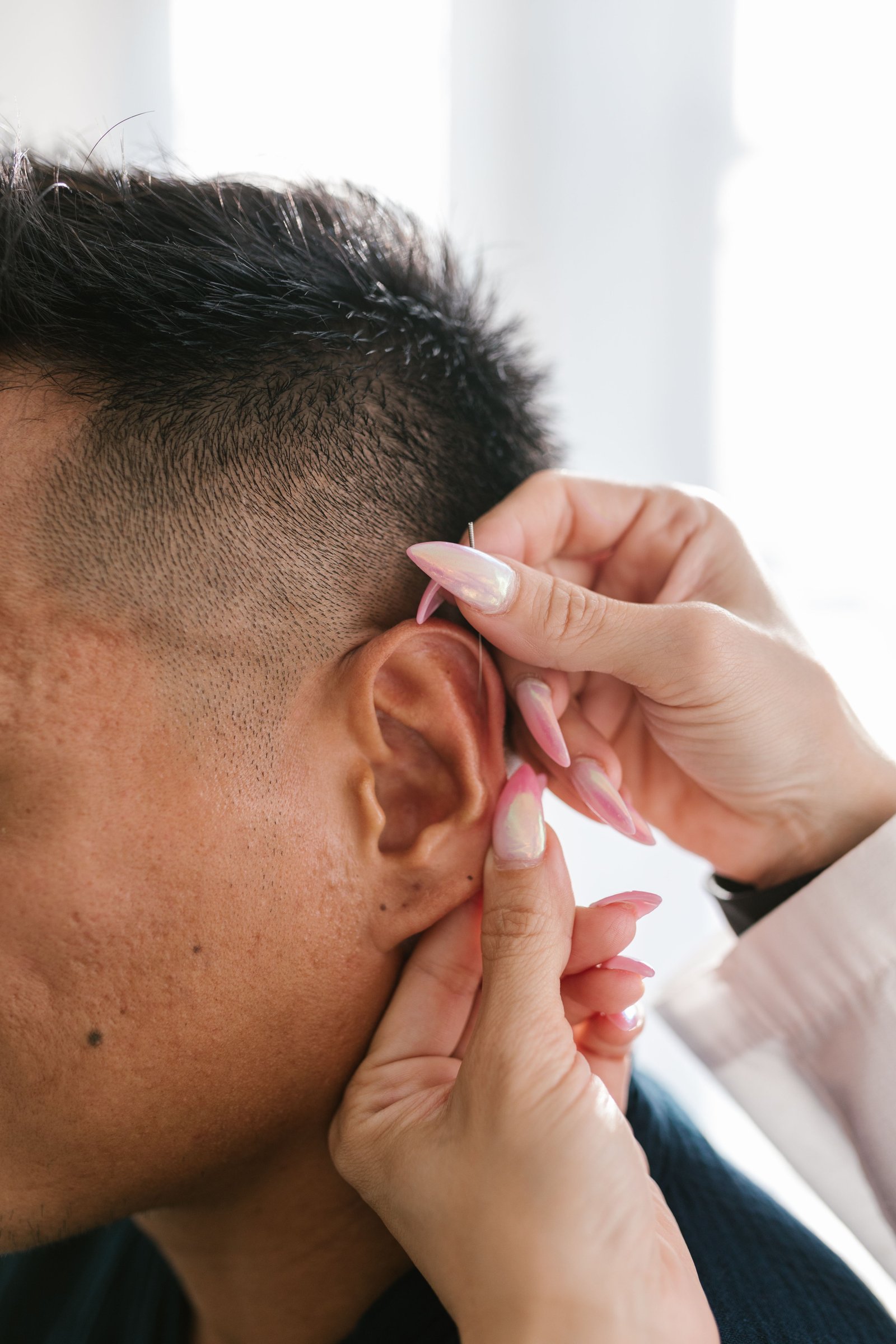 Ear reflexology therapy